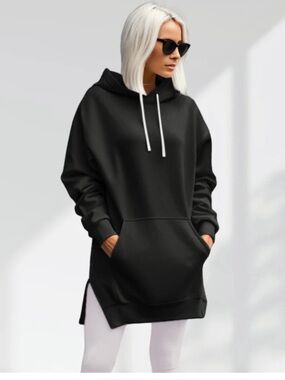 OVERSIZED HOODIE DRESS
